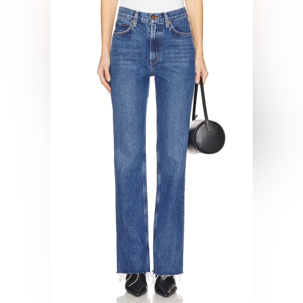 NWOT Agolde Leena Bootcut Jeans - Placebo